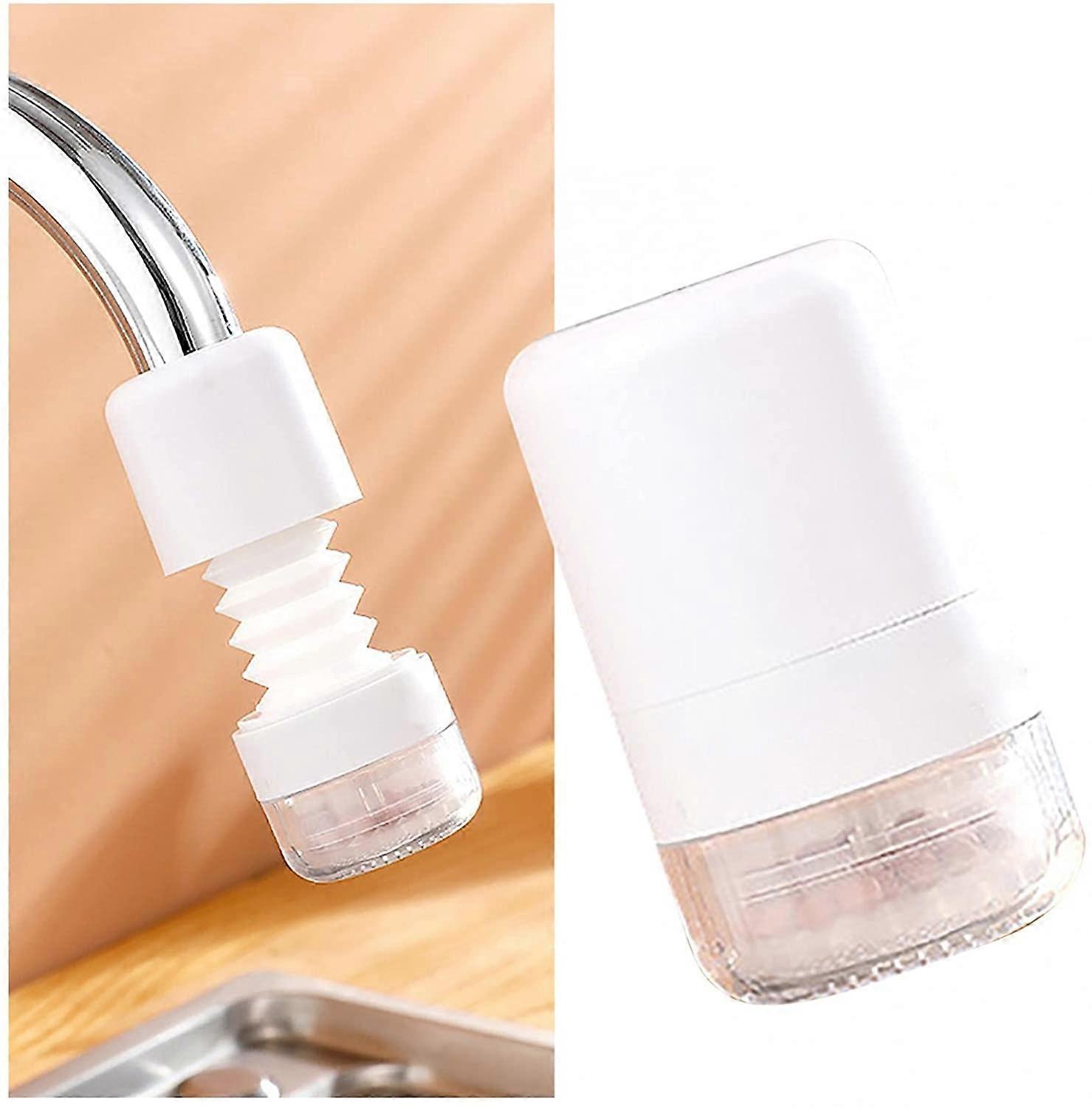 VESNIBA Faucet Booster Filter, 360 Rotating Faucet Water Filter With Filters, Faucet Nozzle Filter Adapter, Portable Prevent Splash Head Tap for Kitch