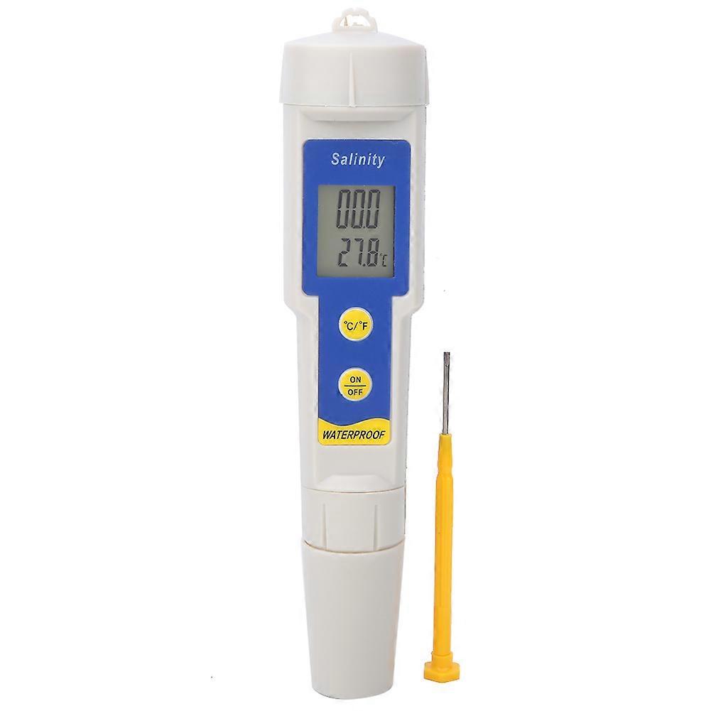 SA-1397 Portable Digital Salinity Meter High Precision Waterproof Salinity Temperature Tester