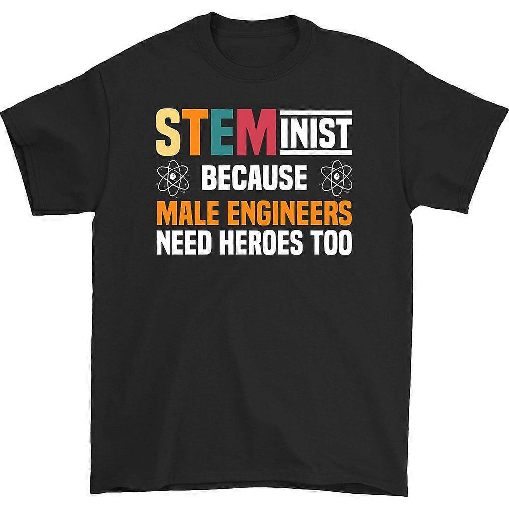Tričko Steminist Because Male Engineers