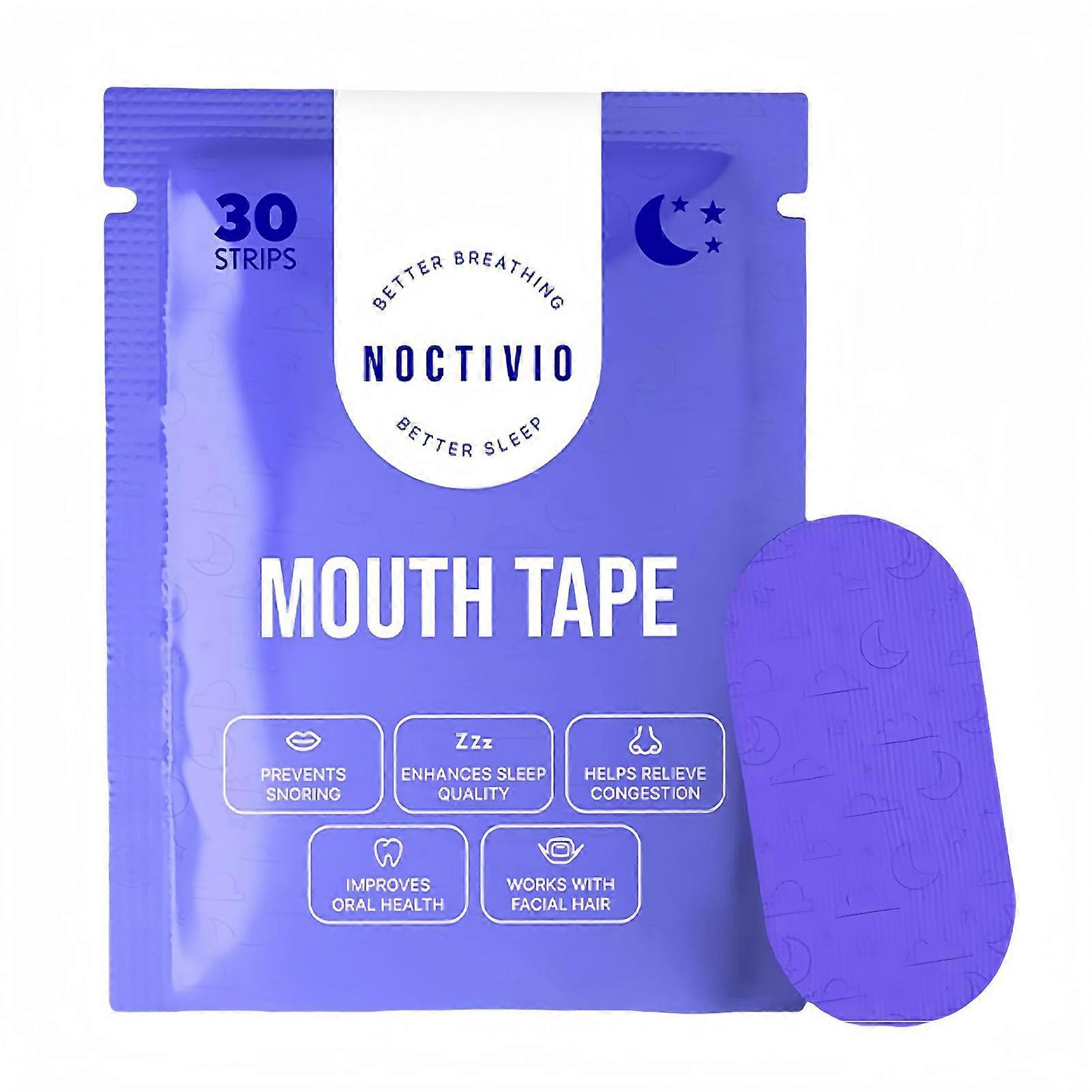 Mouth Tape for Sleep Apnea Less Mouth Breathing Gentle Sleep Strips for Adults Children