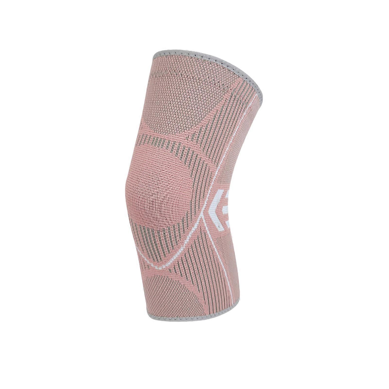 1 Pair Knee Compression Sleeve Anti-Slip Knee Wrap Brace for Men Women Breathable Running Workout Cycling Knee Support