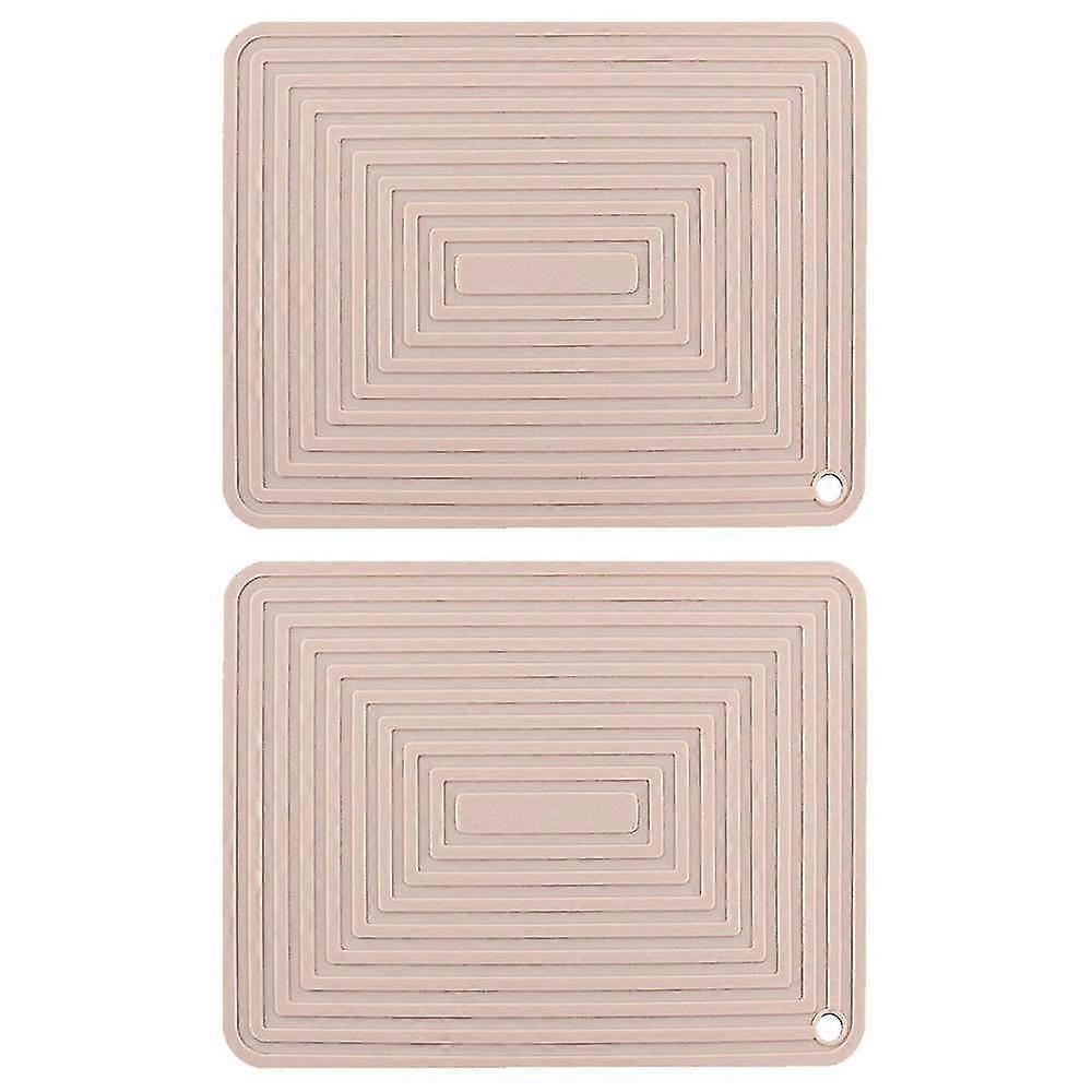 Silikon Trivet Mat For varme retter / varmebestandig gryteholder, ikke