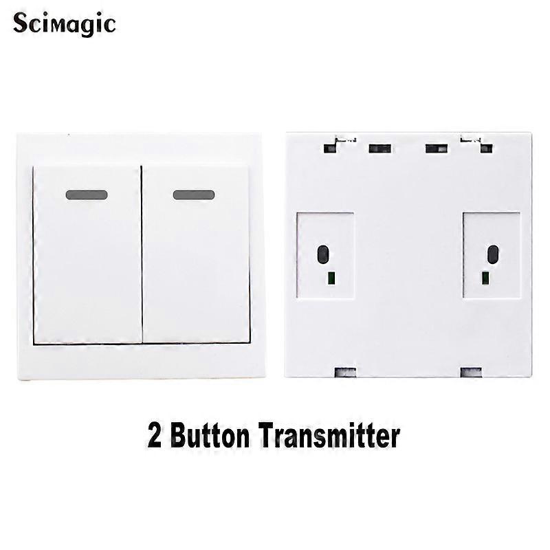 Wireless Wall Light Smart Switch 1/2/3 Gang Wall Push Button Tuya Smartlife RF433 Remote Control 86 Type Work With Alexa Google