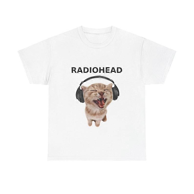 Radiohead Cat Tshirt-Mbe68