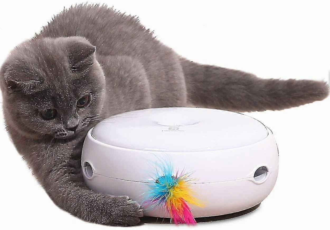 Cat Toy With Electronic Rotating Feather
