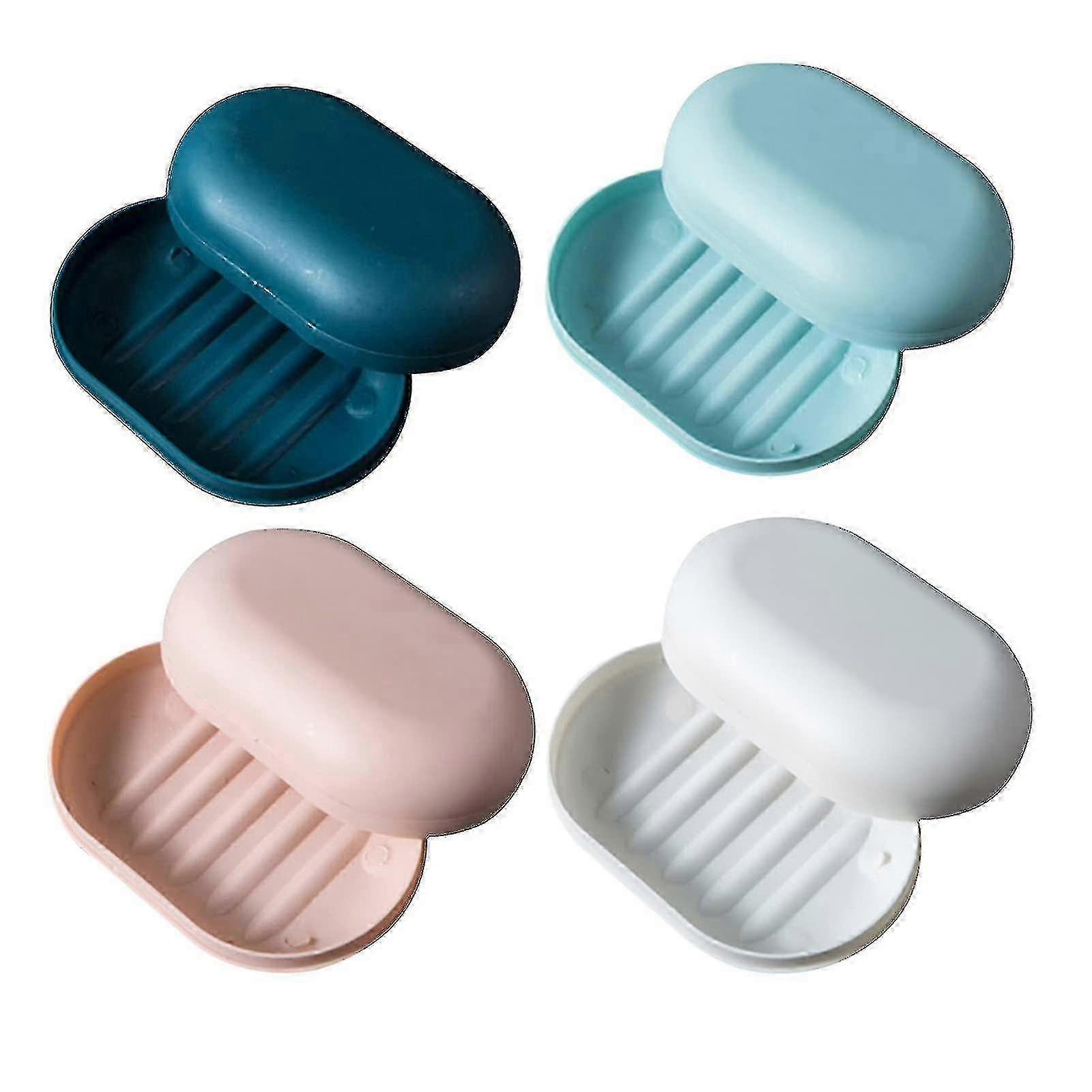 4 stuks di met deksel, H Saver case container, draagbare er box -aya