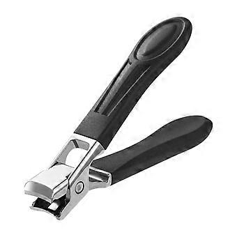 gute professionelle Nagelknipser für alle Arten von dicken Fingernägeln und Zehennägeln.nall Haarschneider für Männer sowie Zehenknipser, Super Sharp (Schwarz)