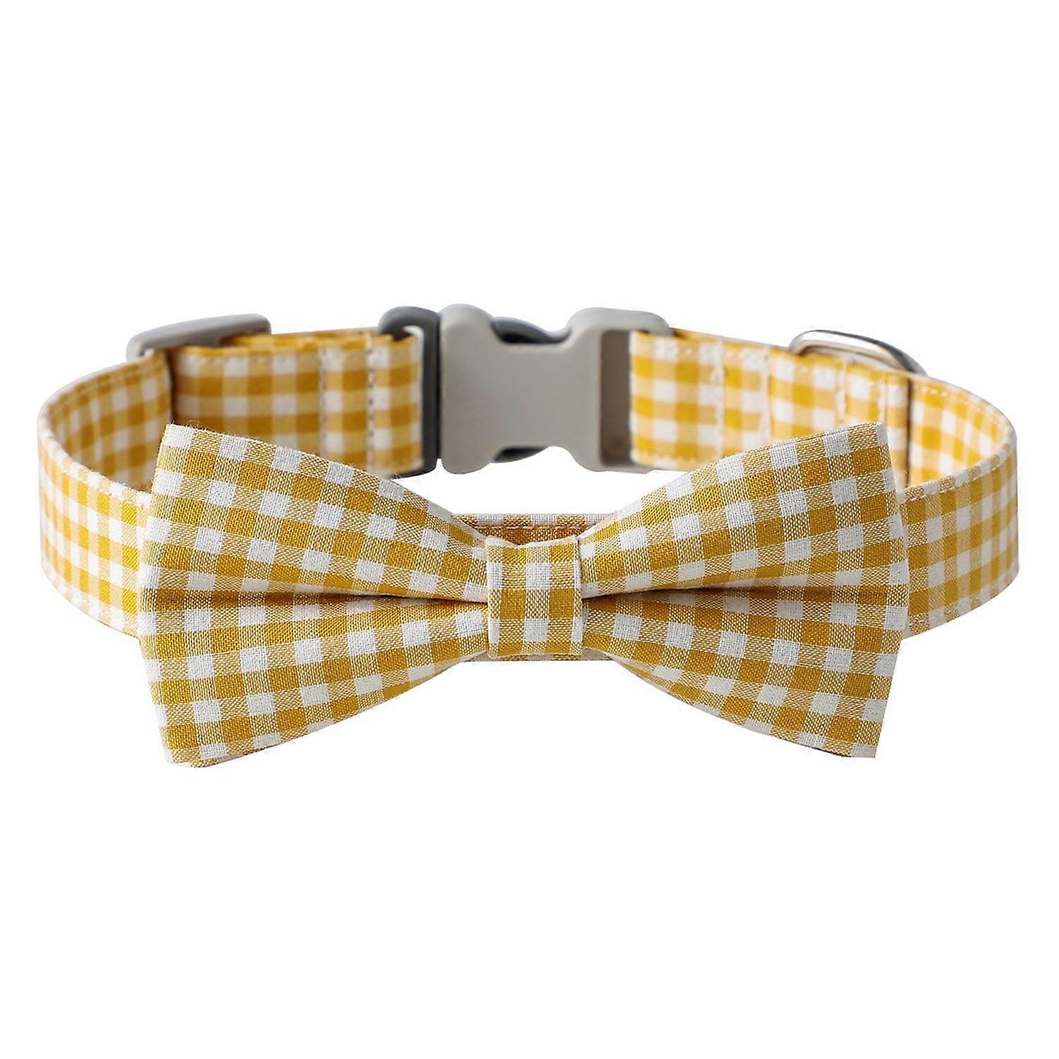 yellow bow tie for dogs