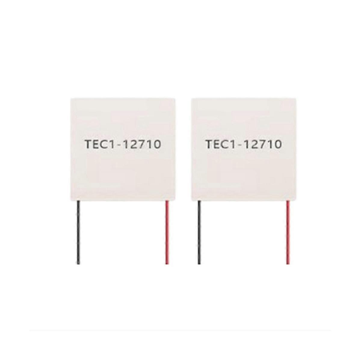 2Pcs Elements Peltier TEC1-12710 Thermoelectric Peltier Module 12710 TEC 12V 10A DIY Cooler Peltier