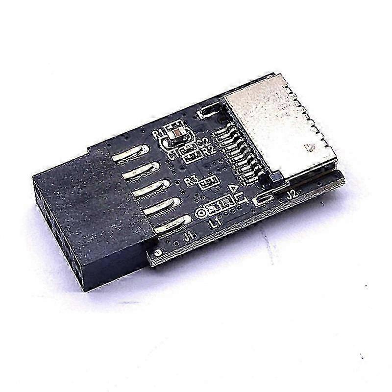 JMT Adattatore USB 2.0 Da 9Pin A USB-C Type-E - Convertitore Per Connettore Frontale Scheda Madre - Extender 20Pin