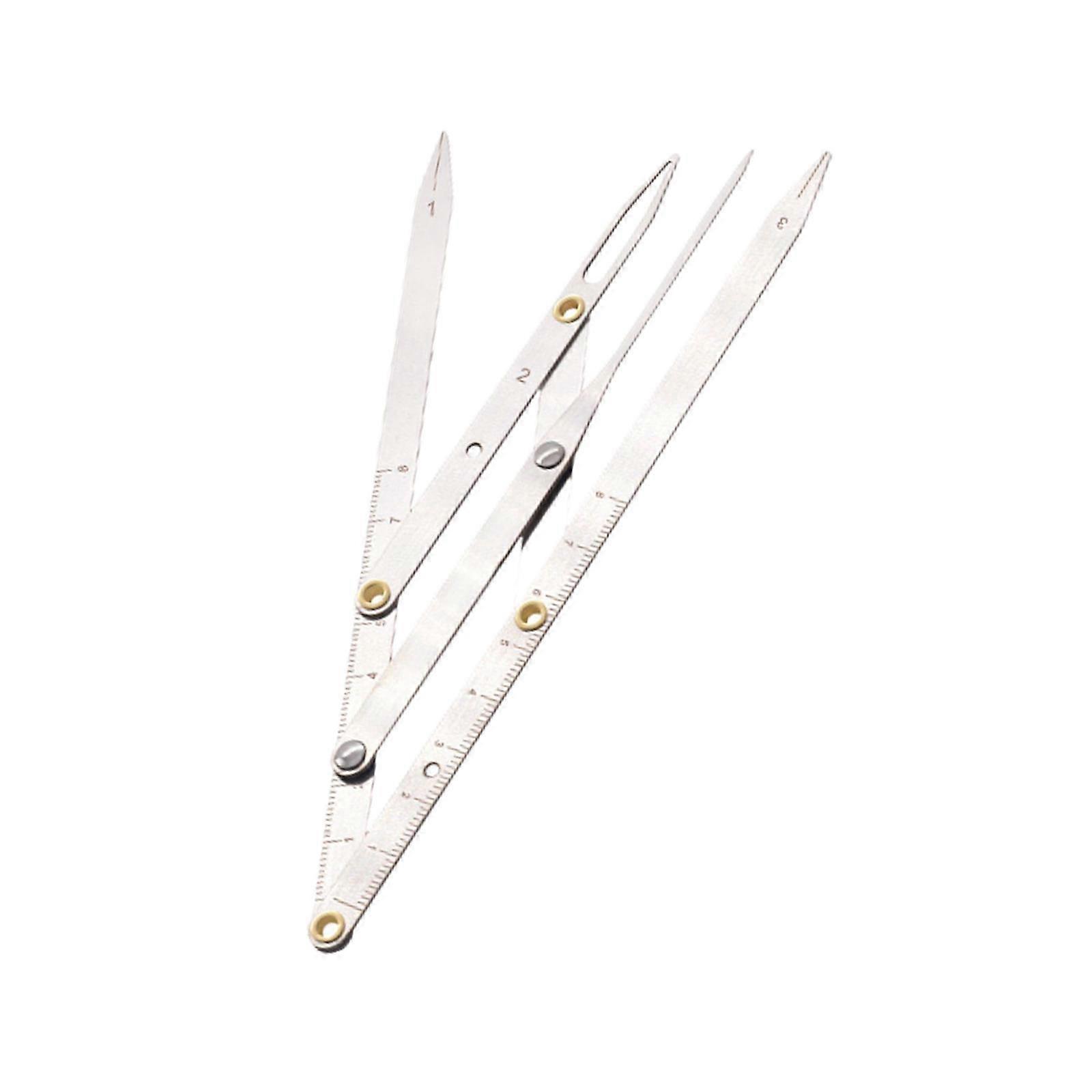 Eyebrow Ruler Reusable Measure Three Point Positioning Ruler for Beauty Home