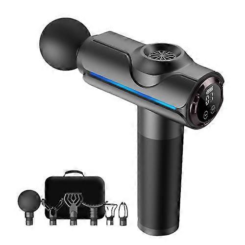 Muscle Massager Neck Back Body High Frequency Massage Gun Portable Handheld Electric Massager Sport Fitness Athletes Relaxation