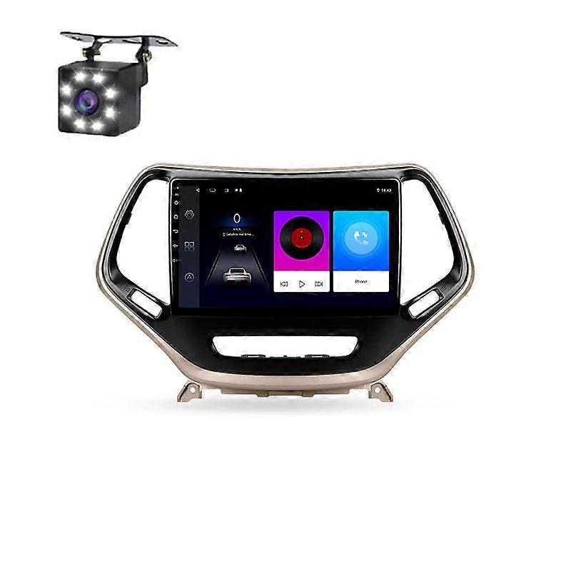 Car Radio For Jeep Cherokee 5 KL 2014 - 2018 Multimedia Player Carplay Navigation GPS