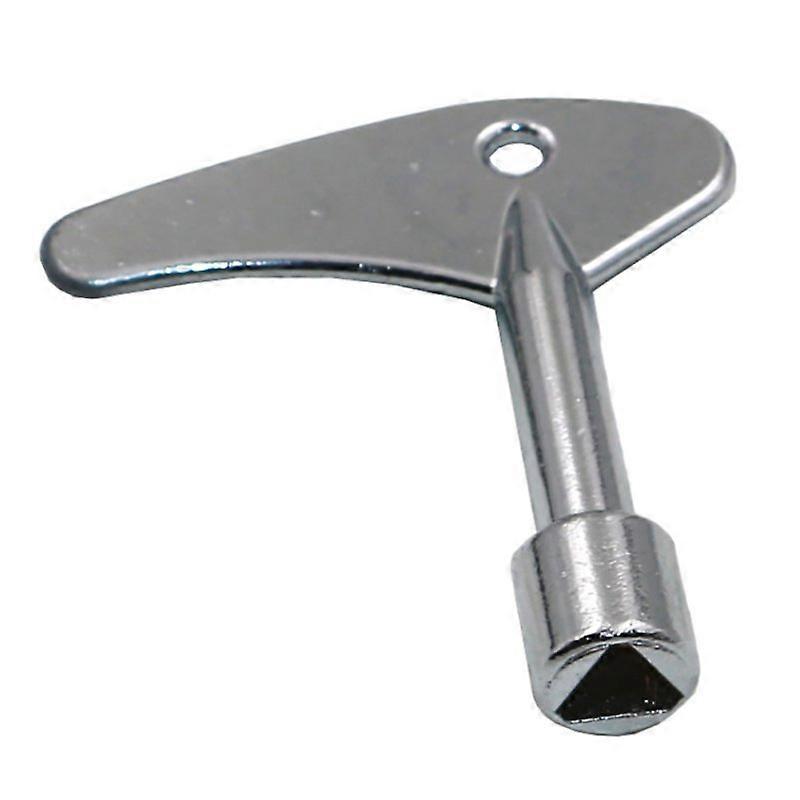 levator Triangle Key / Train Door Triangle Lock Accessories2PcsSliver)