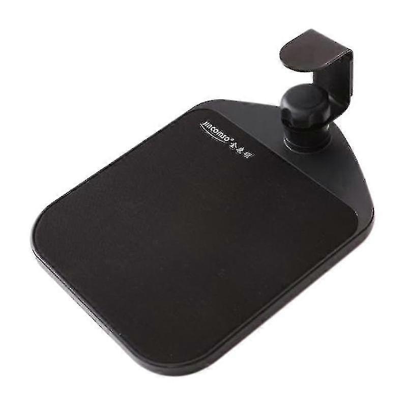 Rotatable Fixed Mouse Pad, Mouse Tray Accessory, Wrist Mouse Pad, Computer Hand Stretcher, Black