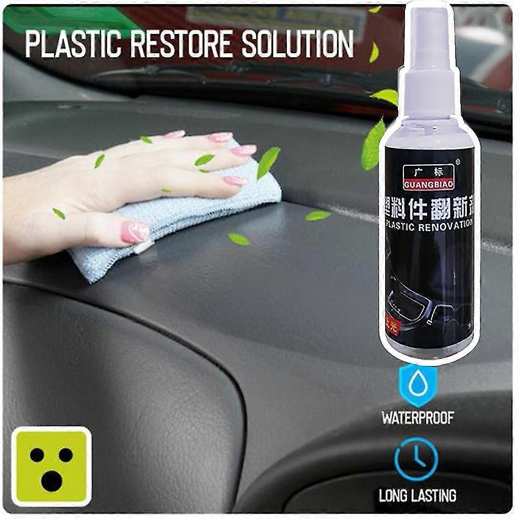 Automotive Interior Auto & Plastic Renovated Coating Paste Maintenance100ml