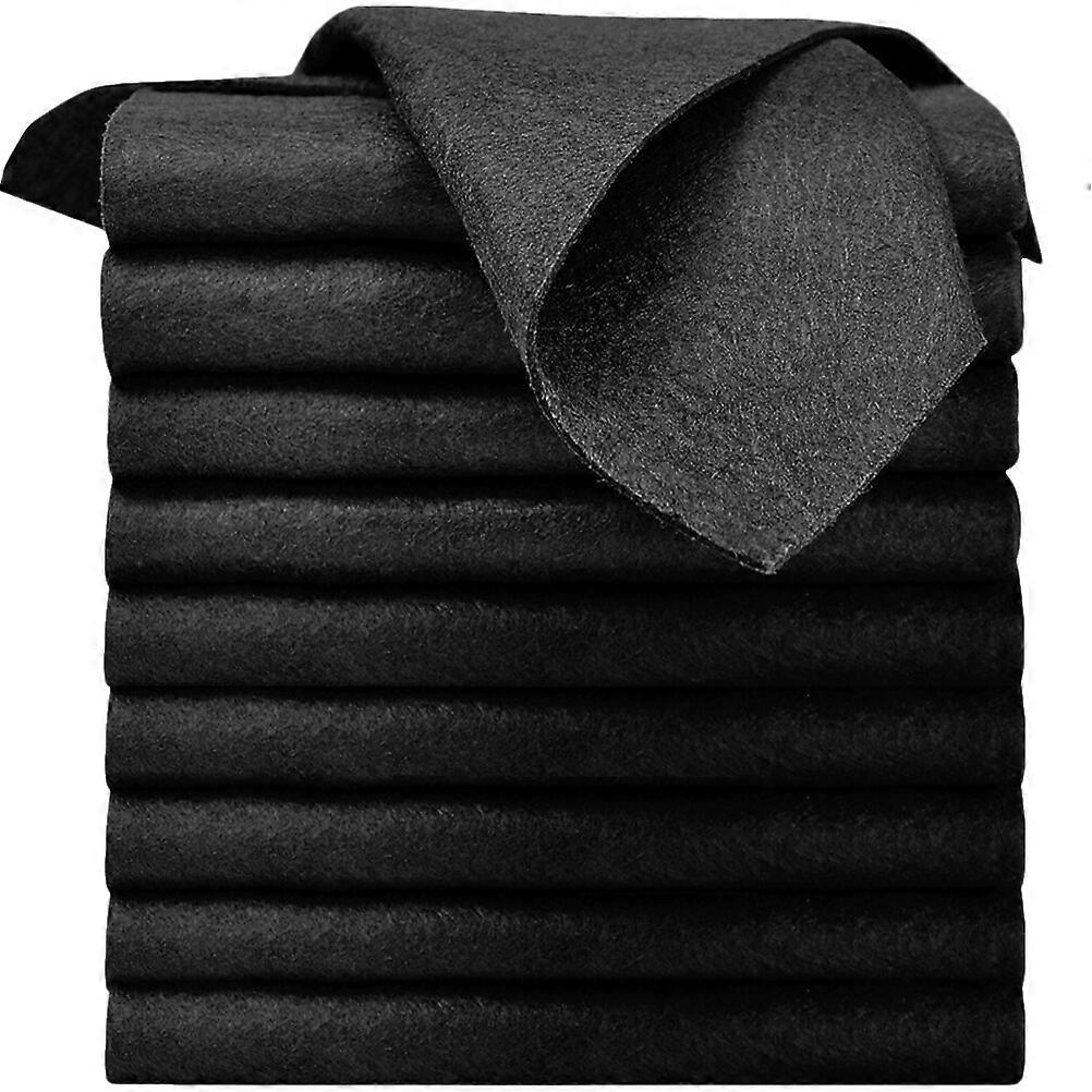 10 Pcs Serviettes De Nettoyage De Cuisine Torchons Multi-usage Serviettes D’absorption D’eau Torchons Ménagers Torchons