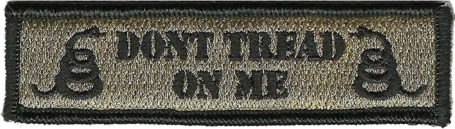 Patch tactique Don't Tread On Me Tactical Moral - Coyote Tan