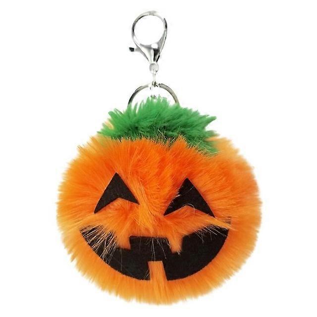 3 PCS Pumpkin Plush Keychains
