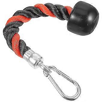 Tricep Rope Cable Attachment Gym Pull Down Rope Biceps Training Rope Indoor Fitness Tool