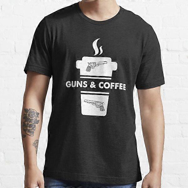 Tričko Guns And Coffee Essential-GK1081