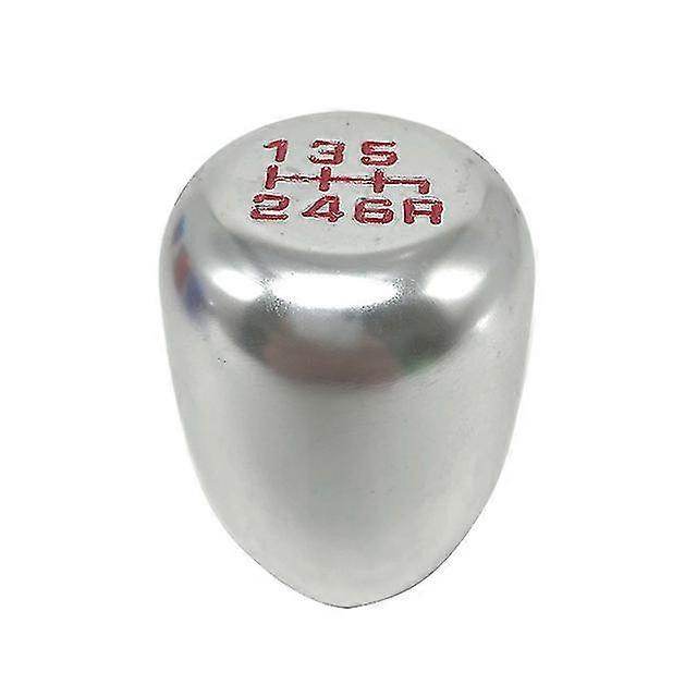 Auto 6 velocità alluminio nero cambio manopola manuale cambio levetta cambio