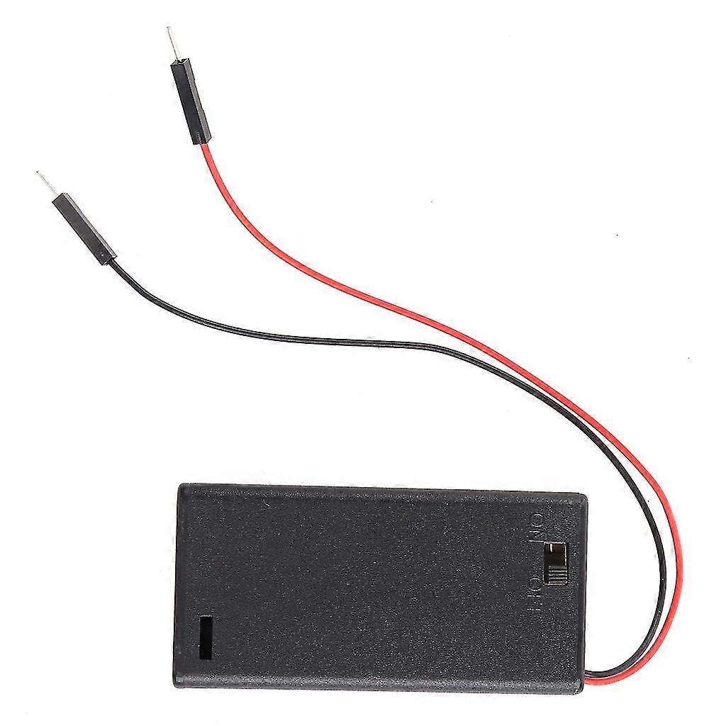 Aa Battery Box Case Aa Battery Holder Replacement With On/off Switch