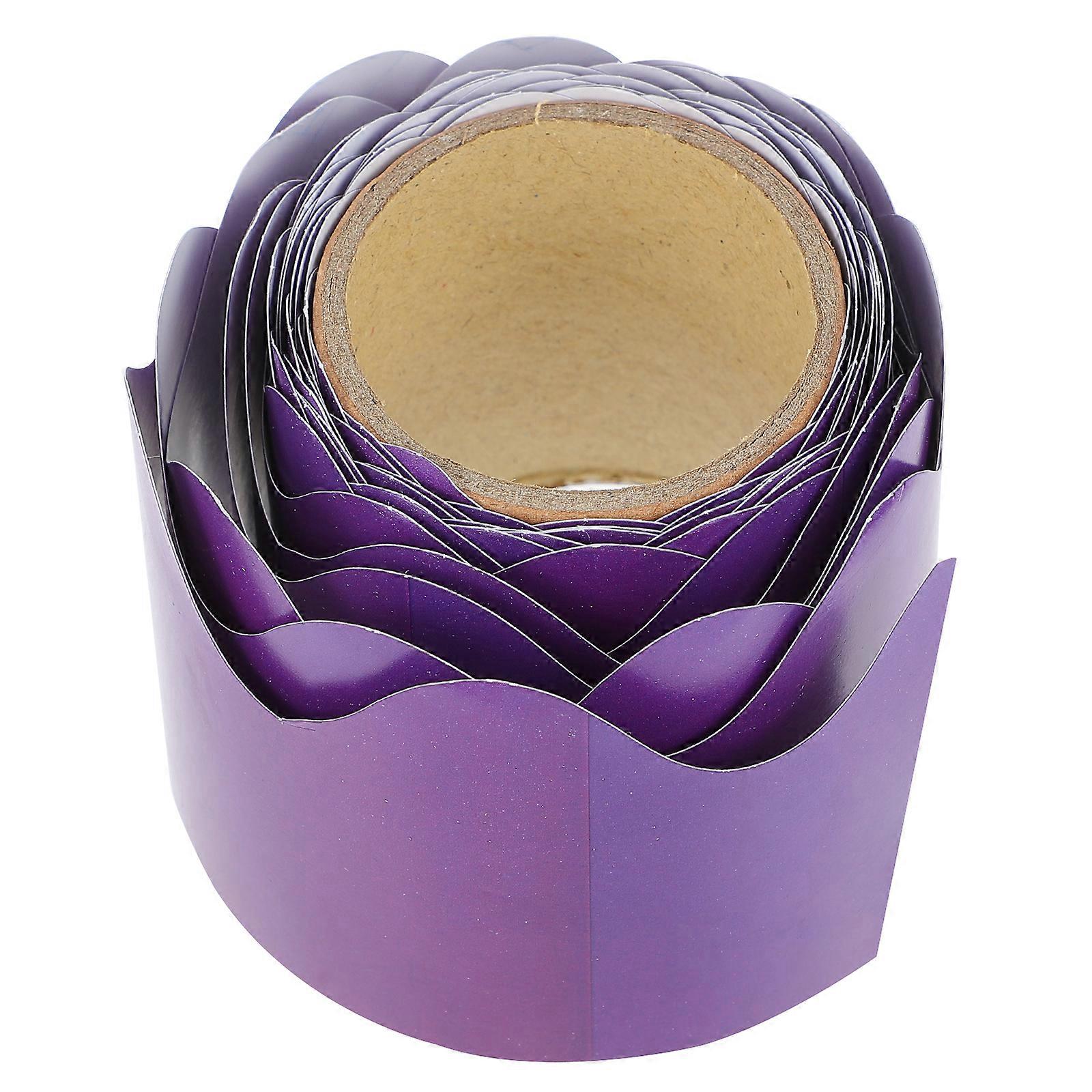 5M Bulletin Border Trim Chalkboard Border Paper Roll School Classroom Wall Decor