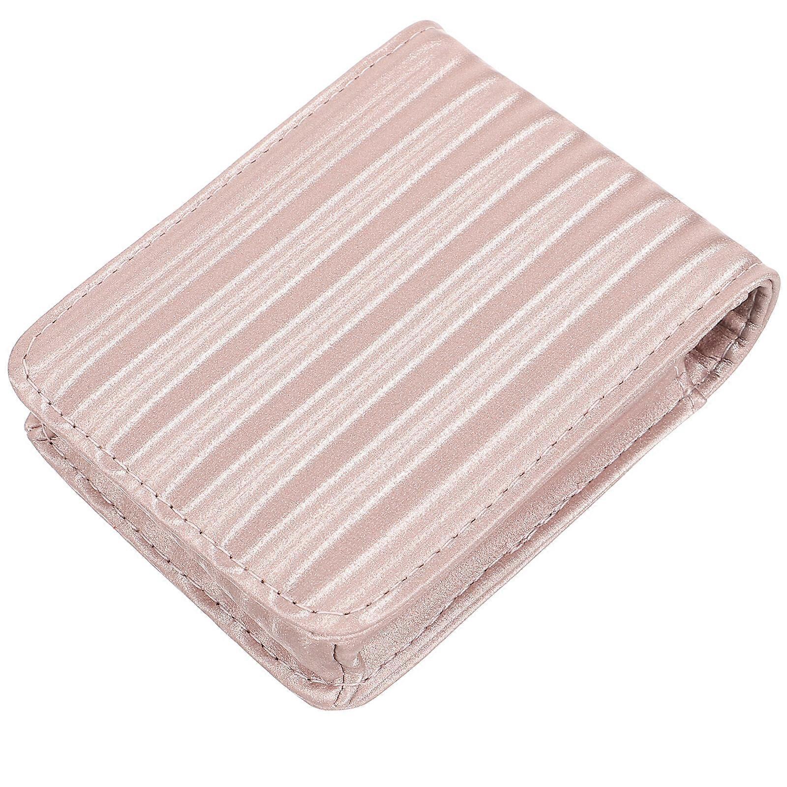 Ladies Small Pouch Case Lipstick Storage Bag Mini Lipstick Case with Mirror for Purse