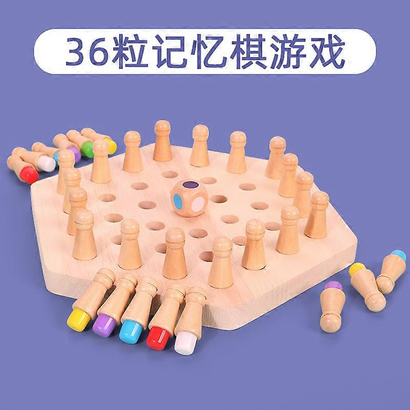 1 Set of Matching Memory Chess Intelligence Develop Toy Creative Chess Toy Interactive Memory Toy