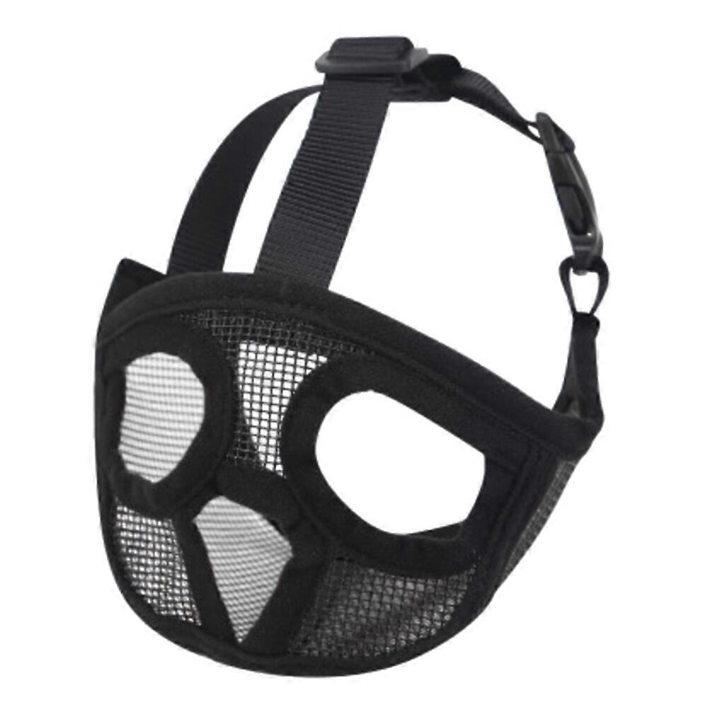 Cea mai bună ofertă bot scurt pentru câini de companie botnițe confortabile reglabile respirabile plasă bulldog francez pug gură bot mască; bot scurt bot câine de companie boturi ajusta