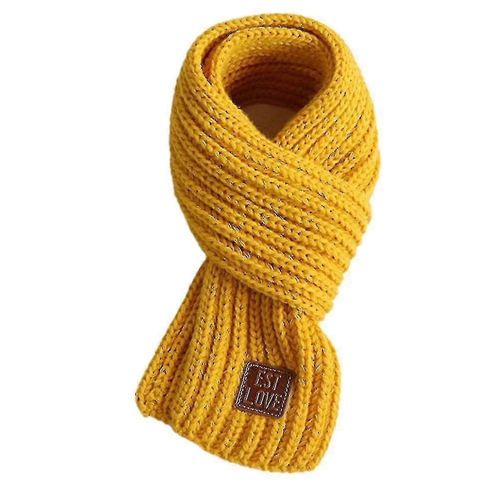 Taaperot Lapset Huivi Pojat Tytöt Talvineulotut lämpimät huivit Kaula Warmer_mi korkea laatu