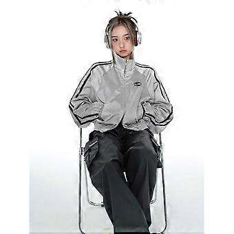 ウェア vintage Intel away uniform y2k Women Acubi Streetwear Vintage Cyber Y2K Jackets Aesthetic