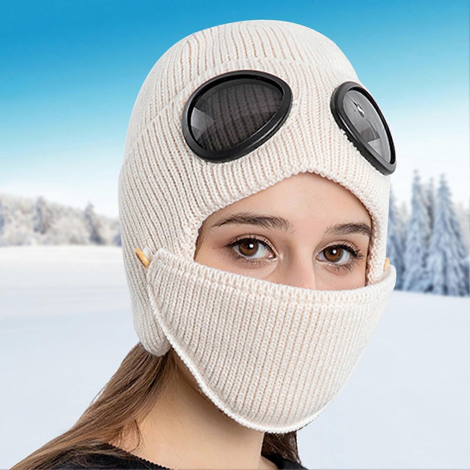 Knitted Hat Fleece Lined Knit Hat