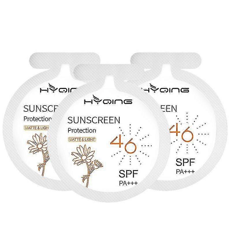 مناديل واقية من الشمس السائبة ملفوفة بشكل فردي SPF 50 واقية من الشمس حزمة واقية من الشمس صغيرة