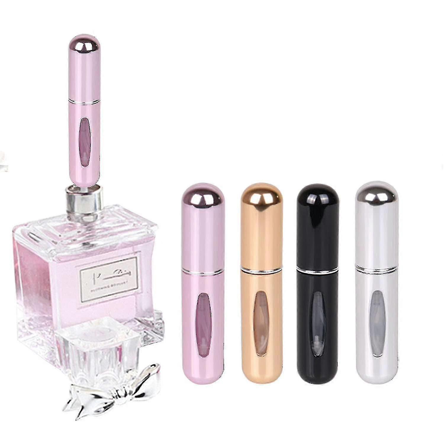 Portable Mini Refillable Perfume Atomizer Bottle Refillable Spray, Atomizer Perfume Bottle, Scent Pump Case, Perfume Atomizer Refillable Travel (5ml