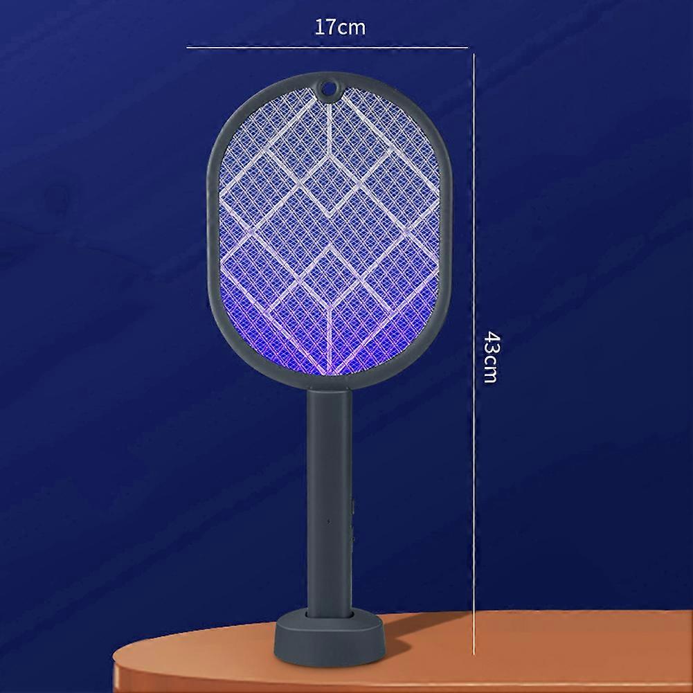 Electric Fly Swatter Rechargeable Bug Zapper Racket Kills Lamp Electronic Mosquito Net Trap Flies Summer Mosquito Swatter