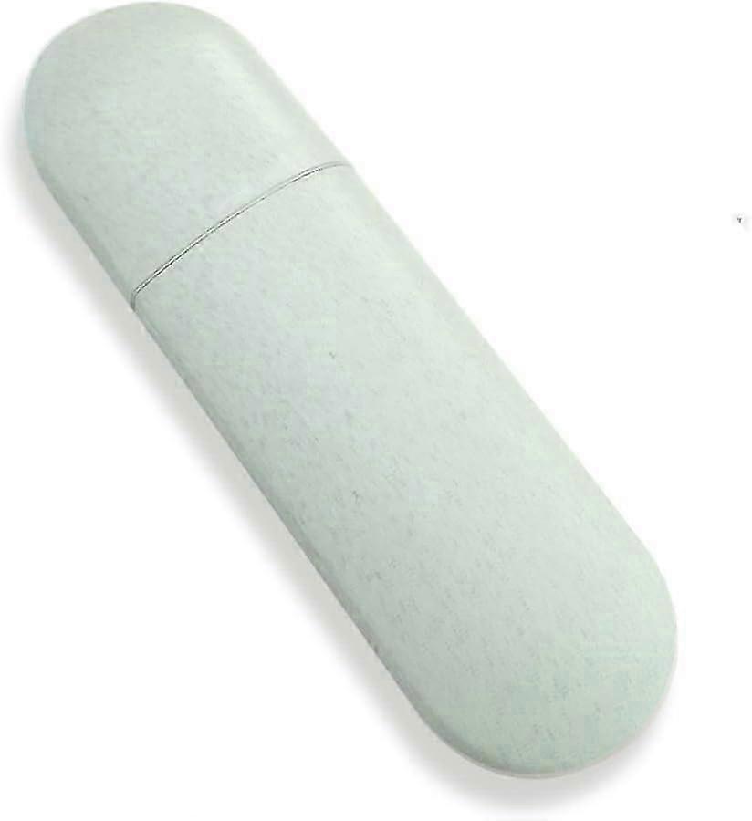 (NEWW)Brosse Dents de Voyage cologique Matriau de Paille de Bl Support de Dentifrice Sans Couvercle de Brosse Dents en Plastique