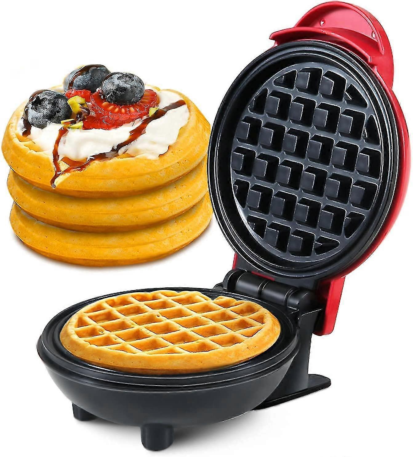 Mini Waffle Maker For Individual Waffles, Paninis, Hash Browns Home Baking Pan
