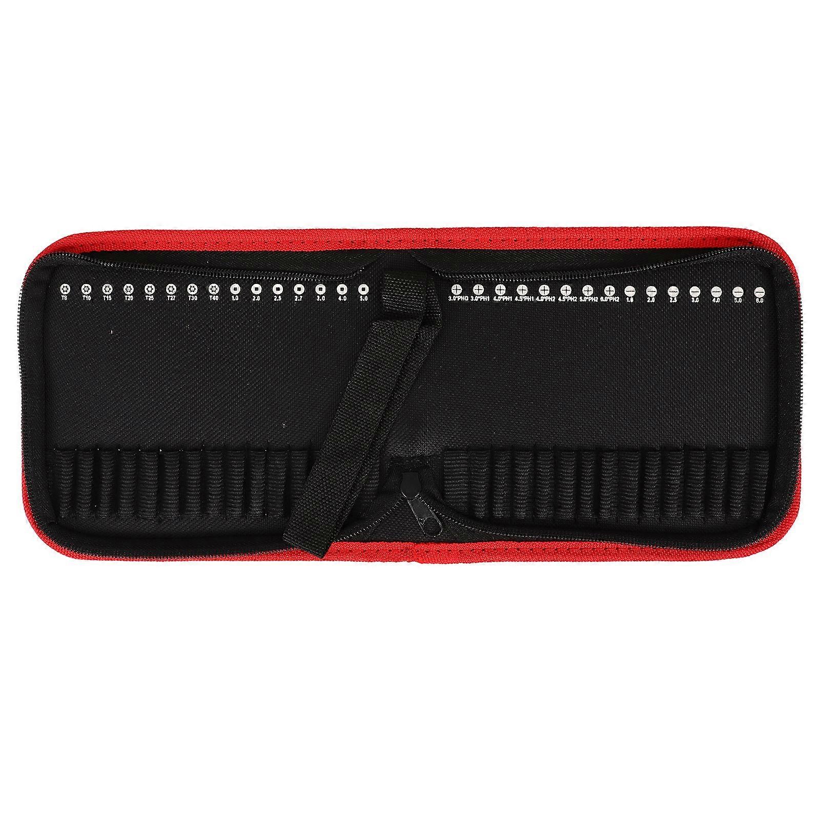 Tool Pouch Driver Bit Canvas Cloth Pouch Small Tool Bag For Screw Bits