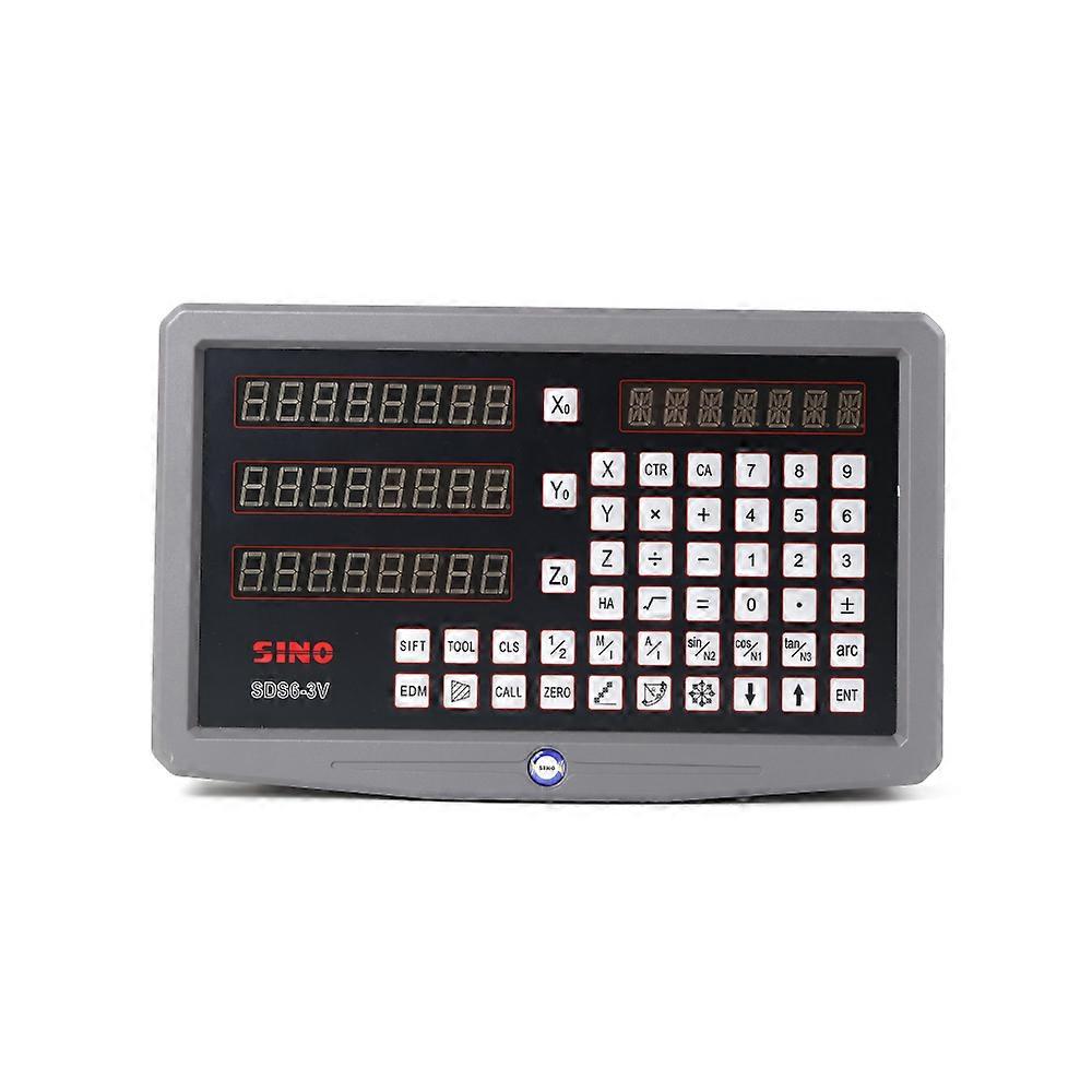 Cnc Milling Digital Readout Display Dro 2/3axis Lcd Digital Display Universal Linear Optical Ruler Display For Milling Machine