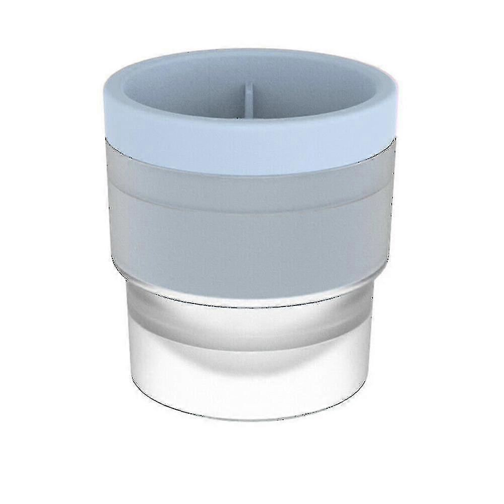 Silicone Ice Ball Mold Maker Round Ice Cube Mould Tool Kitchenblue2pcs