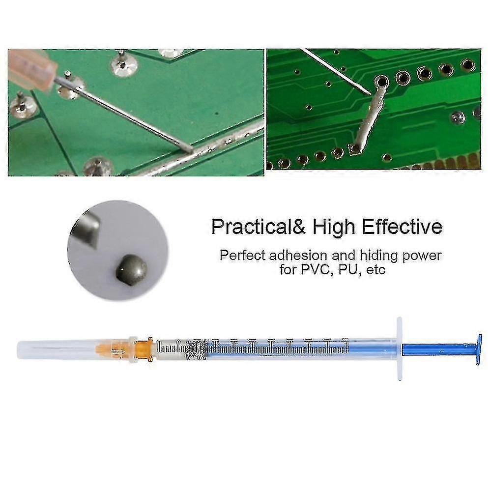 (0.1ml) Electricity Conductive Silver Glue Thermal Compound Curing Silver Paste For Circuit Board