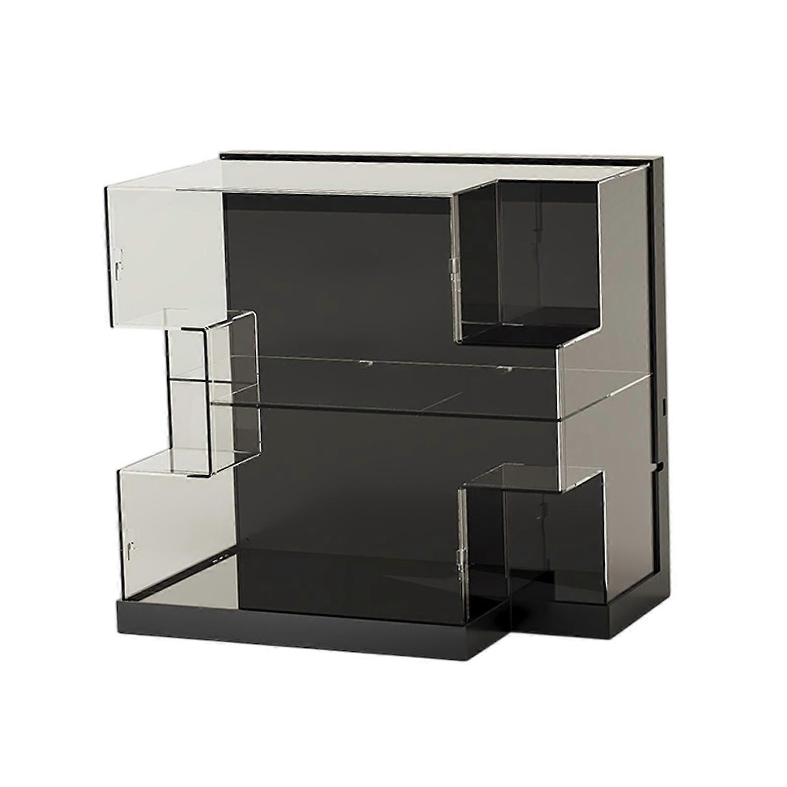 Figures Display Storage Case Sturdy Collectibles Display Box for Living Room A