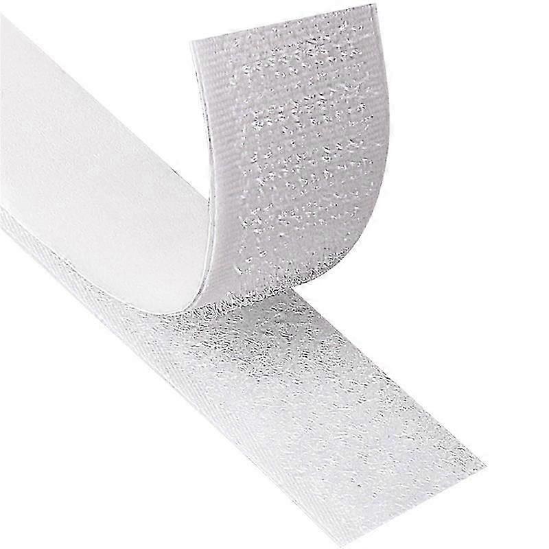 8 Metres Extra Strong Double-Sided Adhesive with Buckle Fastener, 20 mm Wide Self-Adhesive Pad