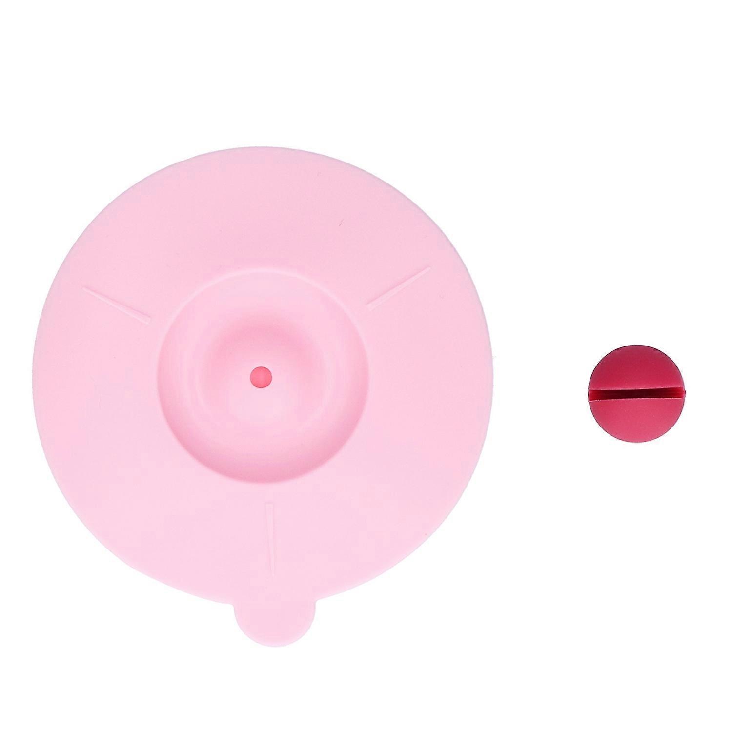 Silicone Cup Lid Strong Adsorption Toughness Clamping Spoon Design Rounded Corners Delicate Touch Cu