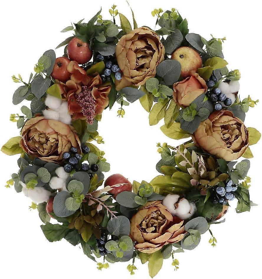 Floral Wreath, Wedding Decor, Vibrant Blooms