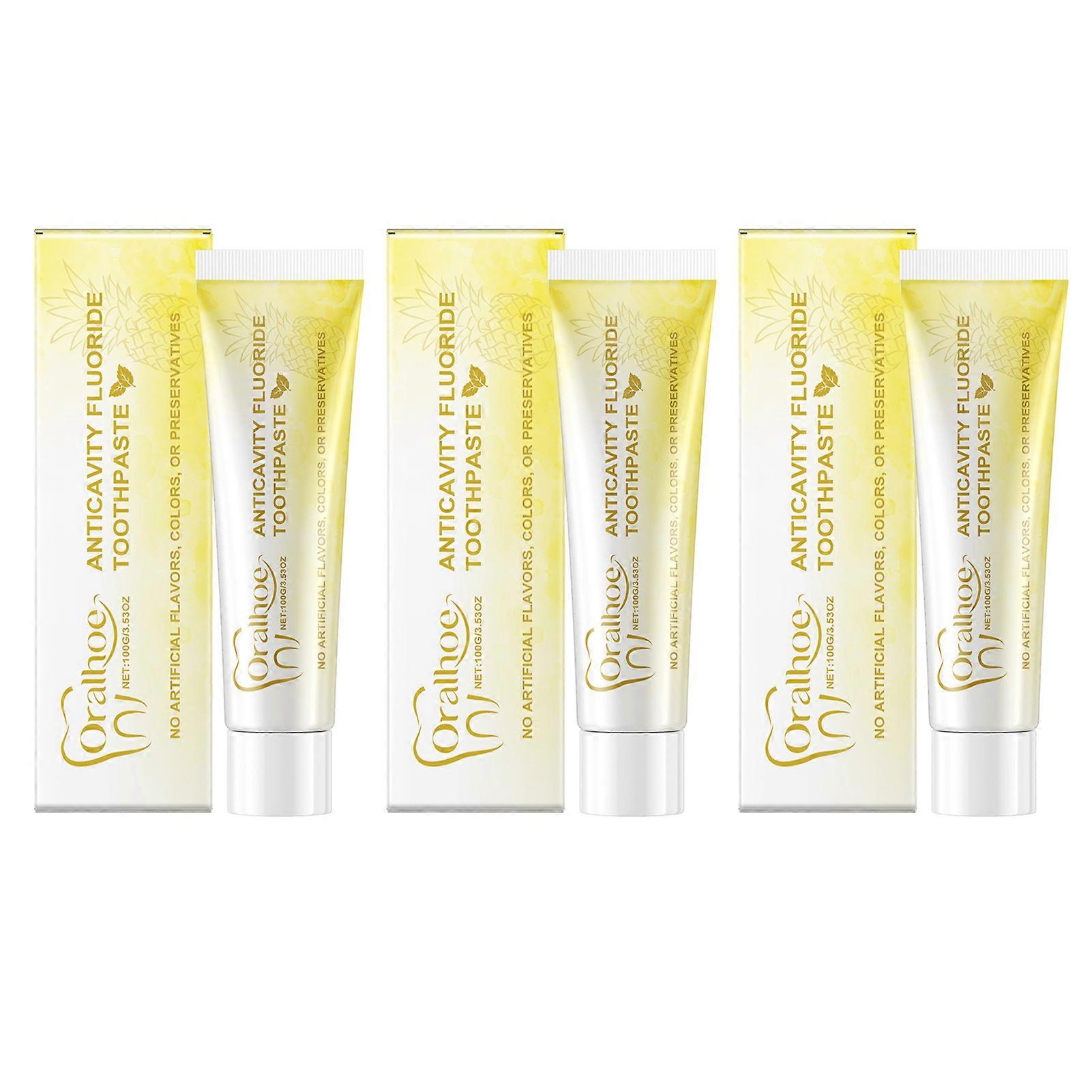 Bright Whites Anticavity Fluoride Toothpaste Removing Bad Odor Toothpaste for Daily Use