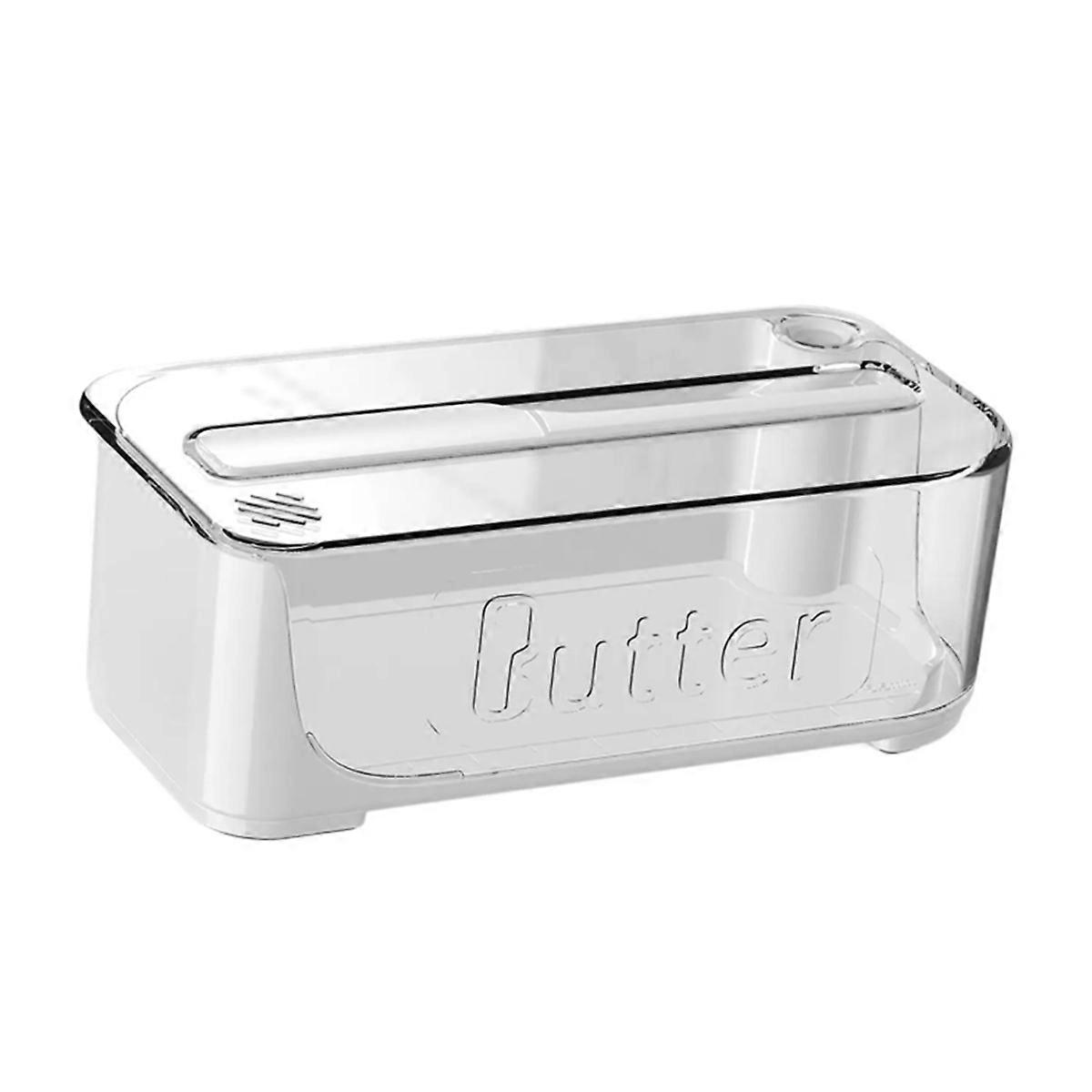 Butter Dish Storage Box with Cutter Food Storage Container with Lid Easy Cutting
