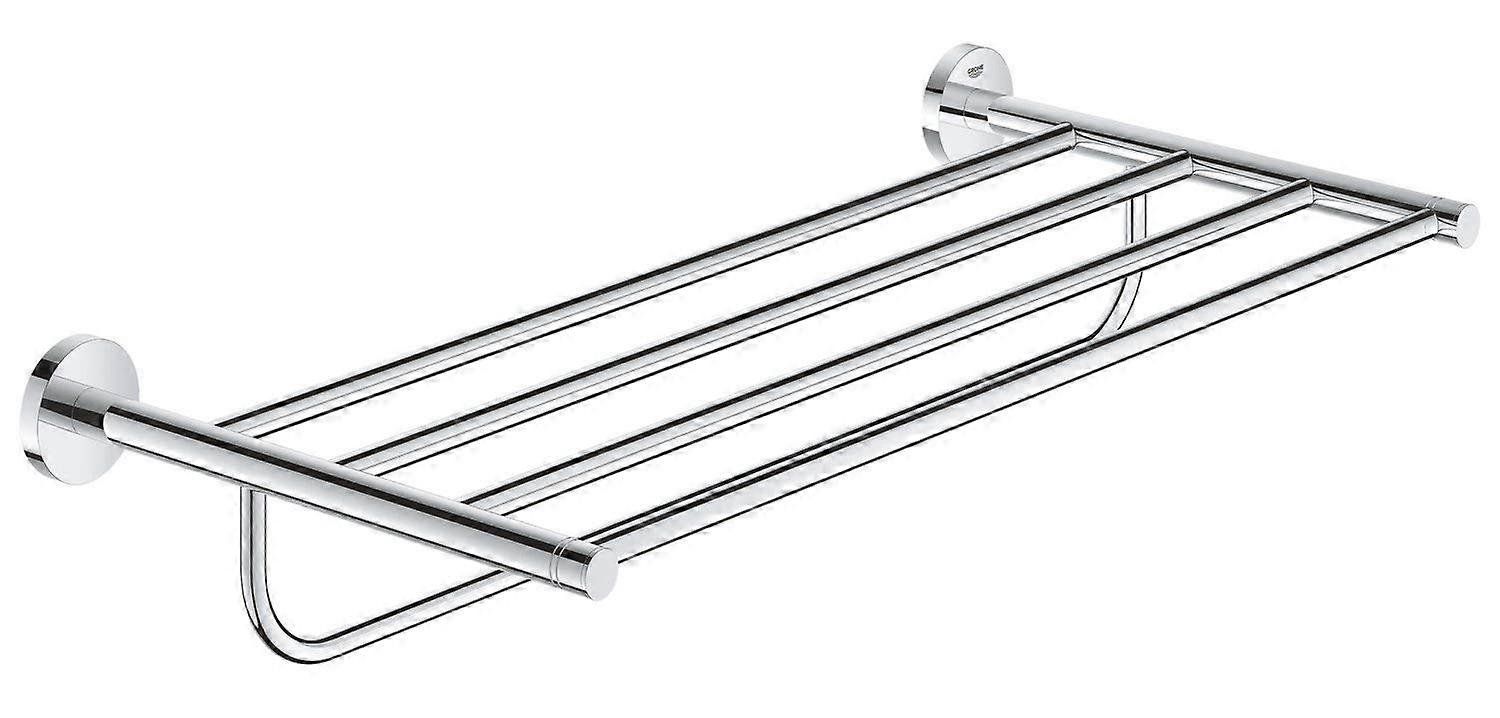 The Grohe Essentials 22-Inch Multi-Towel Rack is designed for versatile towel storage and organization.